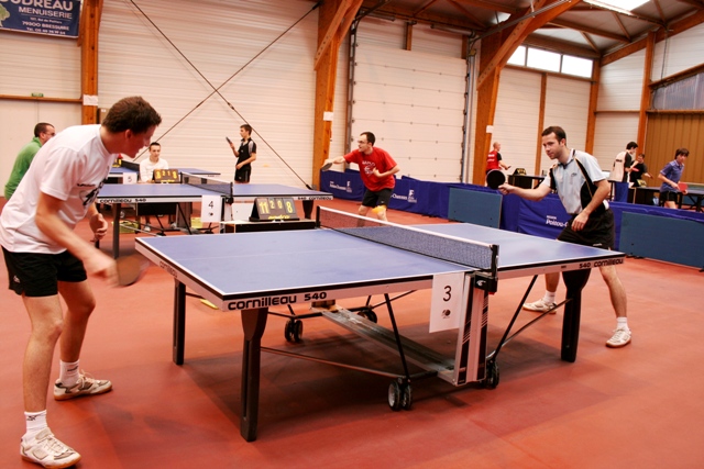 Salle de tennis de table